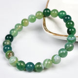 Banded Agate Bracelet  (8 kinds , $2 each)