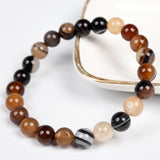 Banded Agate Bracelet  (8 kinds , $2 each)
