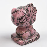 【kitty Carvings】 Natural Crystal Carvings(21 kinds,$15 each)