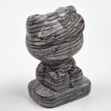 【kitty Carvings】 Natural Crystal Carvings(21 kinds,$15 each)