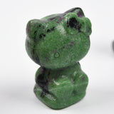 【kitty Carvings】 Natural Crystal Carvings(21 kinds,$15 each)