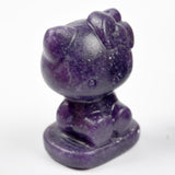 【kitty Carvings】 Natural Crystal Carvings(21 kinds,$15 each)