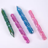 【Aura Selenite Wand】Wholesale Healing Crystal Stone Folk Crafts Rainbow Aura Selenite Wand