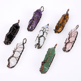 Double point Life Tree Pendant