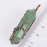 Double point Life Tree Pendant