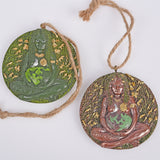 【mother earth pendent】wholesale  home garden decor resin mother earth goddess statue gaia pendent