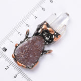 【Hot Sale】 Crystal Cluster Dream catcher handmade pendent