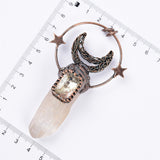 【Hot Sale】 Crystal Cluster point handmade pendent