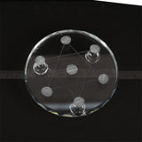 【7 Chakra sphere holder】glass 7 Chakra sphere holder