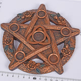 【5 Chakra sphere holder】resine 5 Chakra sphere holder