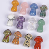 【crystal mushroom  ∅23*36mm】nature crystal Mushroom figurine statue