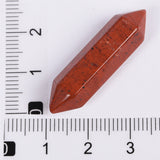 【double point ∅8*30mm】nature quartz double point Hexagonal section
