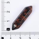 【double point ∅8*30mm】nature quartz double point Hexagonal section