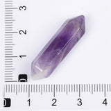 【double point ∅8*30mm】nature quartz double point Hexagonal section