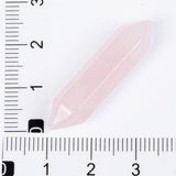 【double point ∅8*30mm】nature quartz double point Hexagonal section