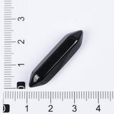 【double point ∅8*30mm】nature quartz double point Hexagonal section