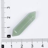 【double point ∅8*30mm】nature quartz double point Hexagonal section