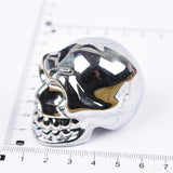 【Aura glass skull-big】Aura K9 Crystal Skulls Folk Crafts