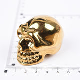 【Aura glass skull-big】Aura K9 Crystal Skulls Folk Crafts