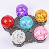 【Crackle K9 Glass sphere ∅5CM】8 different colors