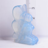 Natural crystal carving mini small size fairy carvings