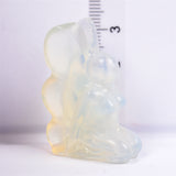 Natural crystal carving mini small size fairy carvings