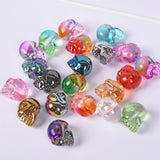 【Aura glass skull-small】Aura K9 Crystal Skulls Folk Crafts