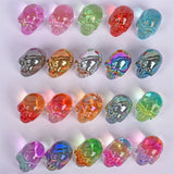 【Aura glass skull-small】Aura K9 Crystal Skulls Folk Crafts