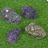 Dragon turtle and money frog carving