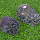 Dragon turtle and money frog carving