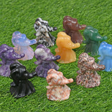 Crystal Zero carving