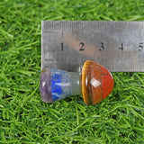 natural crystal 7 chakra sphere/heart/moon/worry stone/mushroom/star/chips bottle