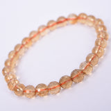 nature color faced citrine bracelet