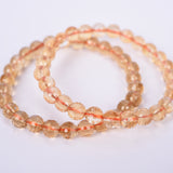 nature color faced citrine bracelet
