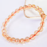 nature color faced citrine bracelet