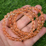 nature color faced citrine bracelet