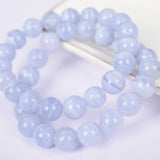 blue lace agate brecelet