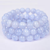 blue lace agate brecelet