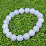 blue lace agate brecelet