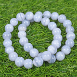 blue lace agate brecelet