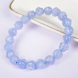 blue lace agate brecelet