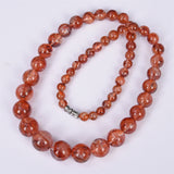 golden healer quartz brecelet and necklace