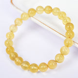 Yellow Fluorite bracelet