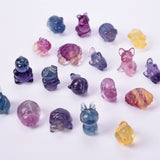 Mini size fluorite Animal carvings