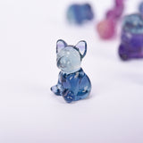 Mini size fluorite Animal carvings