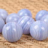 high quality Blue Lace Agate sphere