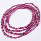 mini size garnet brecelet/necklace