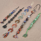 crystal tumble 7 chakra wall hanger