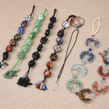 crystal tumble 7 chakra wall hanger