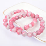 High quality dark pink rhodonite brecelet
